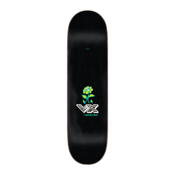 SANTA CRUZ X FABIANA DELFINO | FLOWER CREW VX SKATEBOARD DECK. 8.25" X 32.2" AVAILABLE ONLINE AND IN STORE AT MOMENTUM SKATESHOP IN COTTESLOE, WESTERN AUSTRALIA.