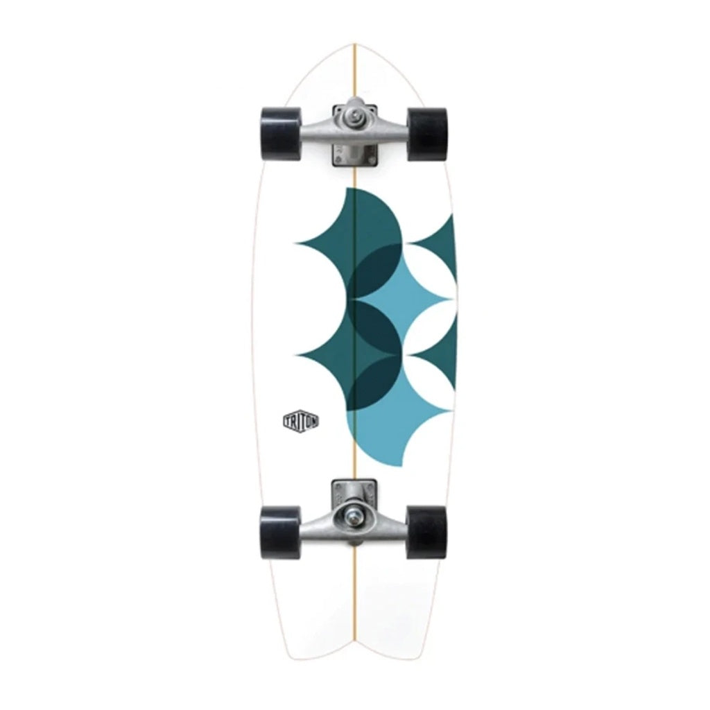 TRITON X CARVER ASTRAL COMPLETE SURF SKATEBOARD WITH CX TRUCKS. 29.0
