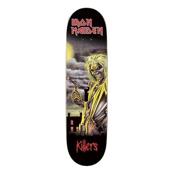 ZERO X IRON MAIDEN | KILLERS SKATEBOARD DECK. 8.25" X 31.9" AVAILABLE ONLINE AND IN STORE AT MOMENTUM SKATESHOP IN COTTESLOE, WESTERN AUSTRALIA.