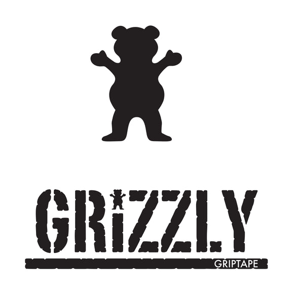 Grizzly griptape available online or in store at Momentum Skateshop.
