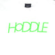 HODDLE | LOGO S/S TEE. WHITE AVAILABLE ONLINE AND IN STORE AT MOMENTUM SKATESHOP IN COTTESLOE, WESTERN AUSTRALIA.