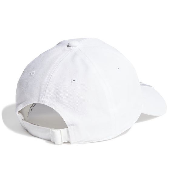 ADIDAS | CLASSIC SIX PANEL BASEBALL CAP. WHITE AVAILABLE ONLINE AND IN STORE AT MOMENTUM SKATESHOP IN COTTESLOE, WESTERN AUSTRALIA.