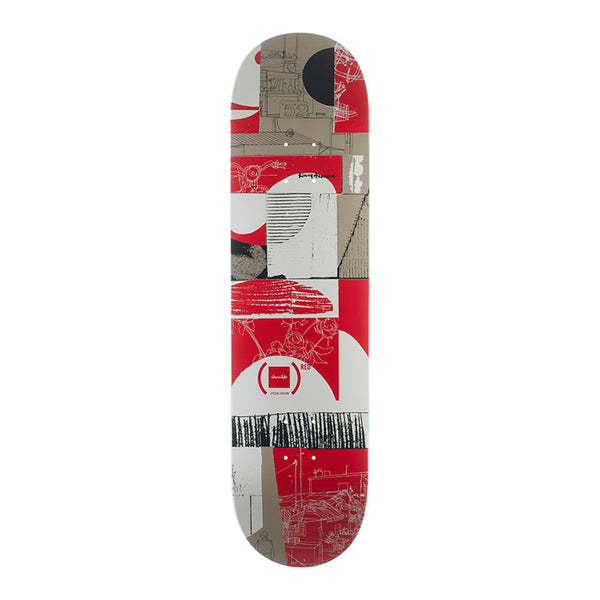 CHOCOLATE - KENNY ANDERSON RED WR 41 SPECIAL EDITION SKATEBOARD DECK. 8.0" X 31.875" AVAILABLE ONLINE AND IN STORE AT MOMENTUM SKATESHOP IN COTTESLOE, WESTERN AUSTRALIA.
