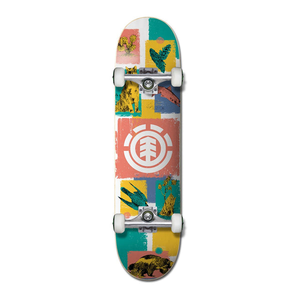 ELEMENT | NATURALIST COMPLETE SKATEBOARD. 7.375" X 29.5" AVAILABLE ONLINE AND IN STORE AT MOMENTUM SKATESHOP IN COTTESLOE, WESTERN AUSTRALIA.