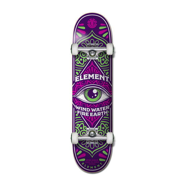 ELEMENT | THIRD EYE COMPLETE SKATEBOARD. 7.75" X 31.25" AVAILABLE ONLINE AND IN STORE AT MOMENTUM SKATESHOP IN COTTESLOE, WESTERN AUSTRALIA.
