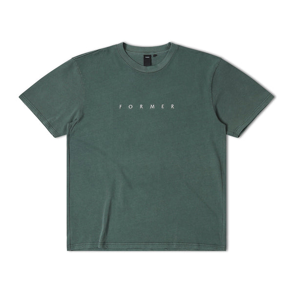 FORMER | SUSPEND OS S/S TEE. WASHED GREEN AVAILABLE ONLINE AND IN STORE AT MOMENTUM SKATESHOP IN COTTESLOE, WESTERN AUSTRALIA. SHOP ONLINE NOW: www.momentumskate.com.au