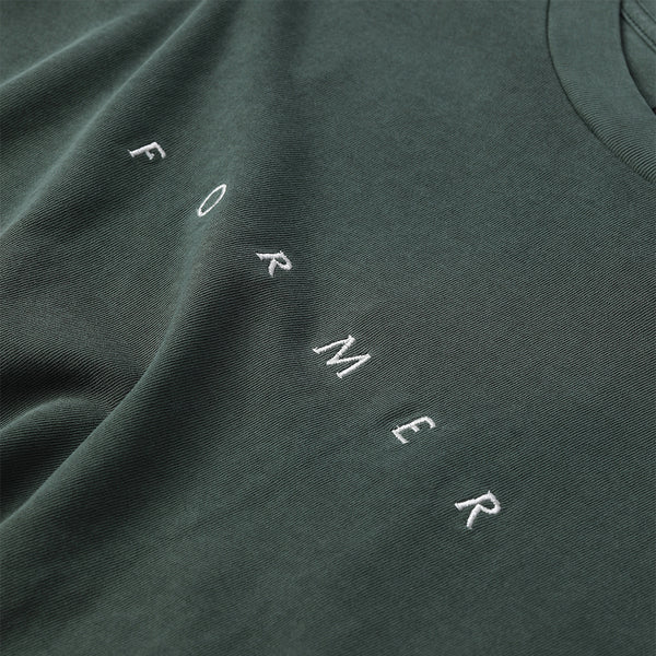 FORMER | SUSPEND OS S/S TEE. WASHED GREEN AVAILABLE ONLINE AND IN STORE AT MOMENTUM SKATESHOP IN COTTESLOE, WESTERN AUSTRALIA. SHOP ONLINE NOW: www.momentumskate.com.au