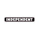 INDEPENDENT | BAR DECAL. BLACK AVAILABLE ONLINE AND IN STORE AT MOMENTUM SKATESHOP IN COTTESLOE, WESTERN AUSTRALIA.