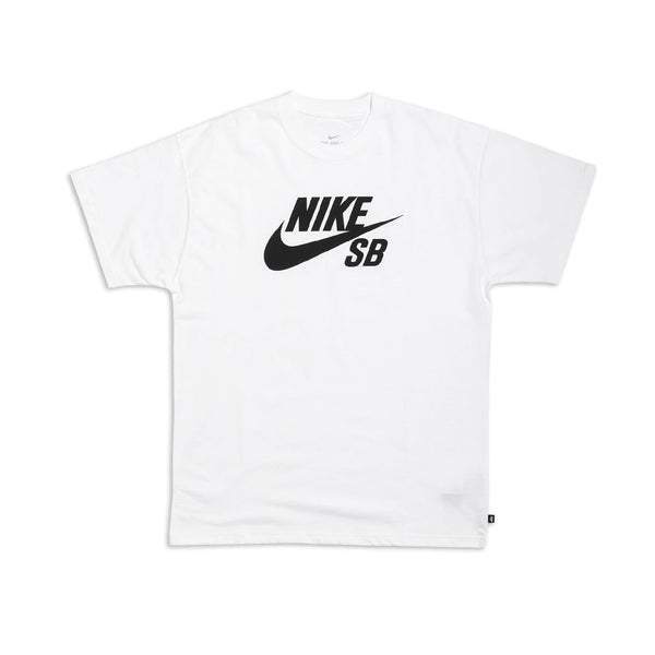 NIKE SB | BIG LOGO TEE. WHITE AVAILABLE ONLINE AND IN STORE AT MOMENTUM SKATESHOP IN COTTESLOE, WESTERN AUSTRALIA.