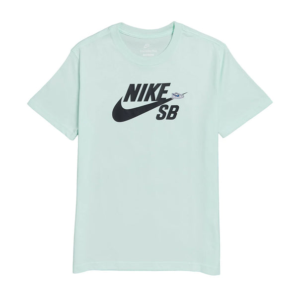 NIKE SB | YOUTH LOGO LOOSE FIT SHORT SLEEVE TEE. BARELY GREEN AVAILABLE ONLINE AND IN STORE AT MOMENTUM SKATESHOP IN COTTESLOE, WESTERN AUSTRALIA. SHOP ONLINE NOW: www.momentumskate.com.au