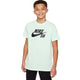 NIKE SB | YOUTH LOGO LOOSE FIT SHORT SLEEVE TEE. BARELY GREEN AVAILABLE ONLINE AND IN STORE AT MOMENTUM SKATESHOP IN COTTESLOE, WESTERN AUSTRALIA. SHOP ONLINE NOW: www.momentumskate.com.au