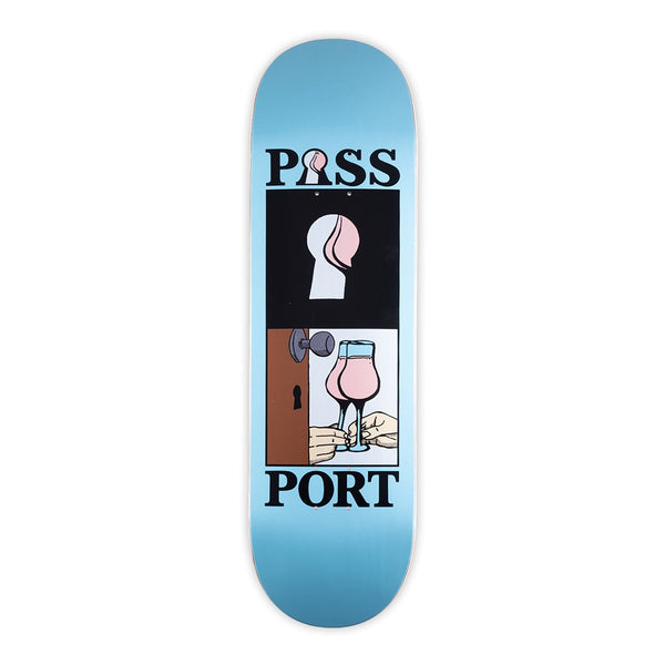 PASS~PORT | WHAT U THINK YOU SAW SKIN CONTACT SKATEBOARD DECK. 8.5" X 32.25" AVAILABLE ONLINE AND IN STORE AT MOMENTUM SKATESHOP IN COTTESLOE, WESTERN AUSTRALIA. SHOP ONLINE NOW: www.momentumskate.com.au