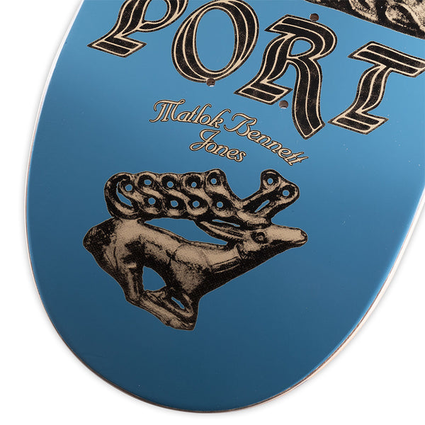 PASS~PORT X MATLOCK BENNETT-JONES | BRONZED AGE SKATEBOARD DECK. 8.25" X 31.6" AVAILABLE ONLINE AND IN STORE AT MOMENTUM SKATESHOP IN COTTESLOE, WESTERN AUSTRALIA. SHOP ONLINE NOW: www.momentumskate.com.au