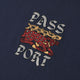 PASS~PORT | ANTLER S/S TEE. NAVY AVAILABLE ONLINE AND IN STORE AT MOMENTUM SKATESHOP IN COTTESLOE, WESTERN AUSTRALIA. SHOP ONLINE NOW: www.momentumskate.com.au