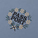 PASS~PORT | WATTLE S/S TEE. STONEWASH BLUE AVAILABLE ONLINE AND IN STORE AT MOMENTUM SKATESHOP IN COTTESLOE, WESTERN AUSTRALIA. SHOP ONLINE NOW: www.momentumskate.com.au