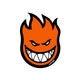 SPITFIRE | FIREBALL VINYL DIE CUT STICKER. MEDIUM / 6" X 4.5" AVAILABLE ONLINE AND IN STORE AT MOMENTUM SKATESHOP IN COTTESLOE, WESTERN AUSTRALIA. ORANGE.