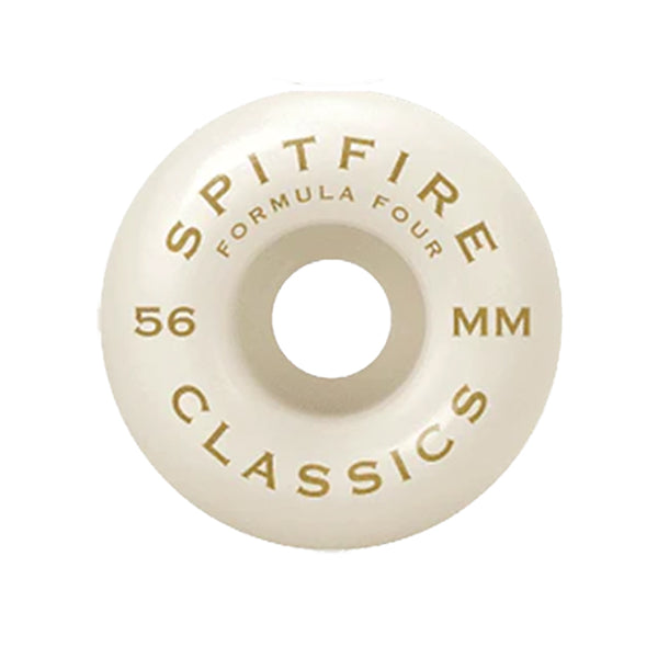 SPITFIRE | FORMULA FOUR CLASSIC SWIRL SKATEBOARD WHEELS. 56MM X 99A AVAILABLE ONLINE AND IN STORE AT MOMENTUM SKATESHOP IN COTTESLOE, WESTERN AUSTRALIA.