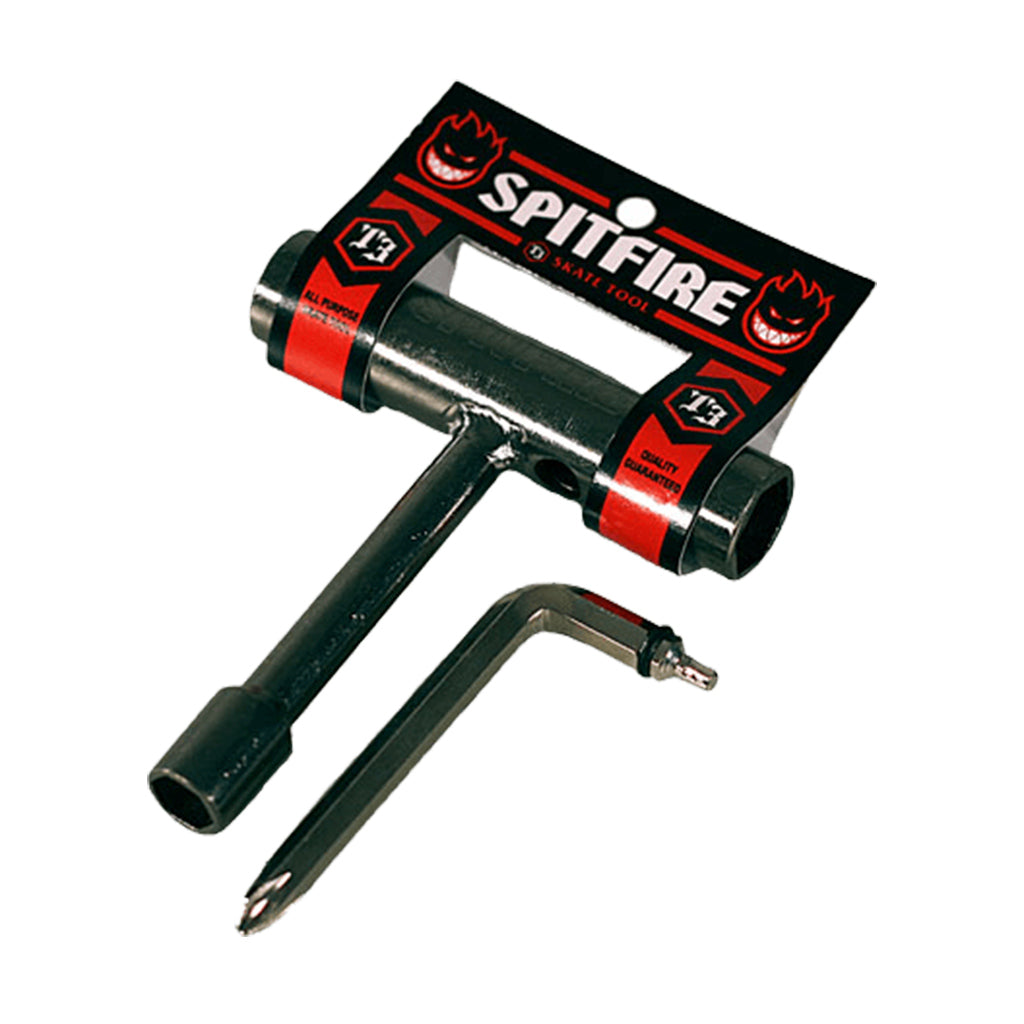 Silver Skate Tool Spitfire T3 Tool - 418 SKATE SHOP T Tool