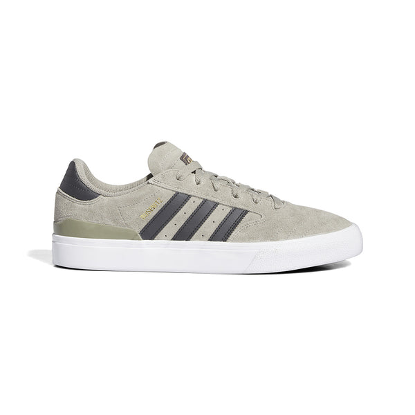 Adidas x Dennis Busenitz | Busenitz Vulc II Shoes. Silver Pebble/Carbon/Gold Metallic Available Online and in Store at Momentum Skateshop In Cottesloe, Western Australia. Shop Online Now: www.momentumskate.com.au