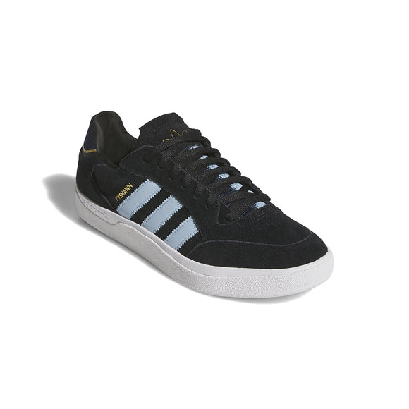 Adidas x Tyshawn Jones | Tyshawn Low Mens Shoes. Core Black / Clear Sky / Collegiate Navy Available Online and in Store at Momentum Skateshop In Cottesloe, Western Australia. Shop Online Now: www.momentumskate.com.au