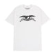 Anti Hero | AH Skateboards Basic Eagle Short Sleeve T-Shirt. White/Black Available Online and in Store at Momentum Skateshop In Cottesloe, Western Australia. Shop Online Now: www.momentumskate.com.au