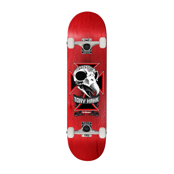 Birdhouse x Tony Hawk | Hawk Skull 2 Level 1 Complete Skateboard. Red / 8.0" x 31.5" Available Online and in Store at Momentum Skateshop In Cottesloe, Western Australia. Shop Online Now: www.momentumskate.com.au