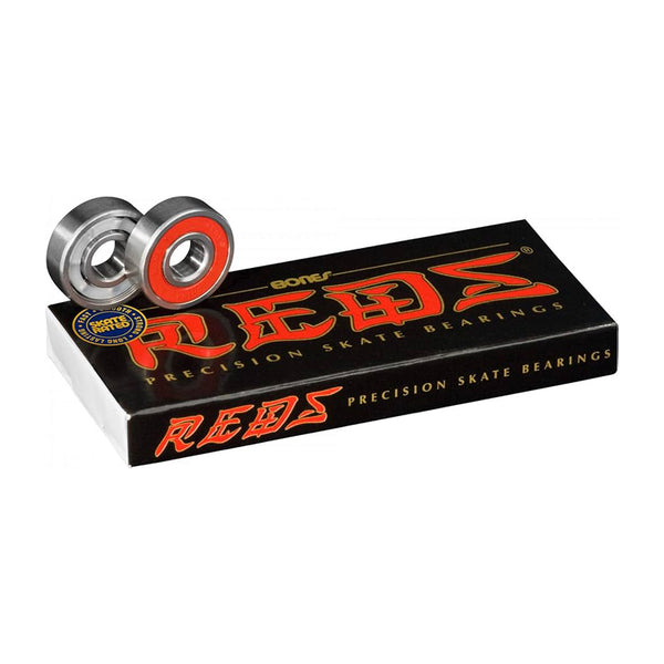 Bones | Reds Precision Skateboard Bearings Available Online and in Store at Momentum Skateshop In Cottesloe, Western Australia. Shop Online Now: www.momentumskate.com.au