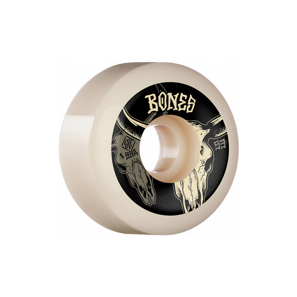 Bones | Street Tech Formula V5 Sidecut Desert Horns Skateboard Wheels. 53mm x 99a Available Online and in Store at Momentum Skateshop In Cottesloe, Western Australia. Shop Online Now: www.momentumskate.com.au