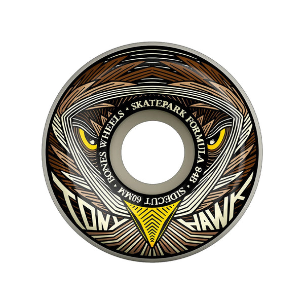 Bones x Tony Hawk | Night Hawk Pro SPF Formula Sidecut Skateboard Wheels. 60mm x 84b/104a Available Online and in Store at Momentum Skateshop In Cottesloe, Western Australia. Shop Online Now: www.momentumskate.com.au