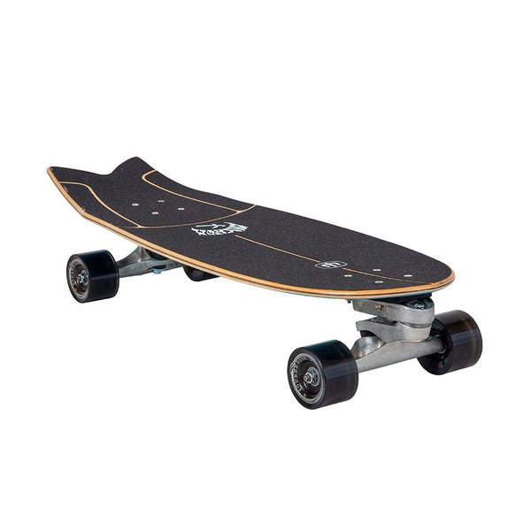 Carver x Lost-Mayhem | RNF Round Nose Fish Retro Complete Surf Skateboard with C7 Trucks. 9.875" x 29.5" Available Online and in Store at Momentum Skateshop In Cottesloe, Western Australia. Shop Online Now: www.momentumskate.com.au