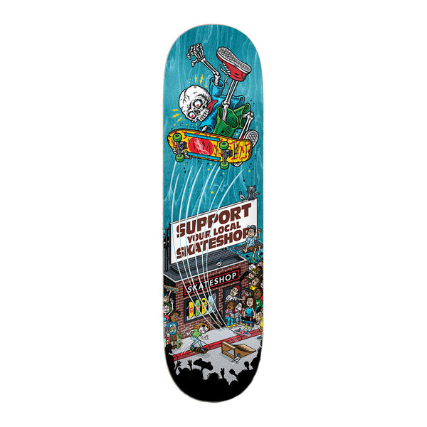 DLX | Shopkeeper SSD25 Skateboard Deck. 8.5" x 31.8" Available Online and in Store at Momentum Skateshop In Cottesloe, Western Australia. Shop Online Now: www.momentumskate.com.au