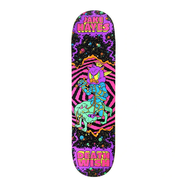 Deathwish x Jake Hayes | Lords of the Underworld Skateboard Deck. 8.25" x 31.5" Available Online and in Store at Momentum Skateshop In Cottesloe, Western Australia. Shop Online Now: www.momentumskate.com.au