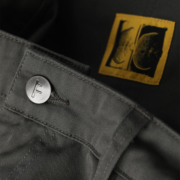 Former | Reynolds Elastic Waist 21" Walkshort. Deep Olive Available Online and in Store at Momentum Skateshop In Cottesloe, Western Australia. Shop Online Now: www.momentumskate.com.au