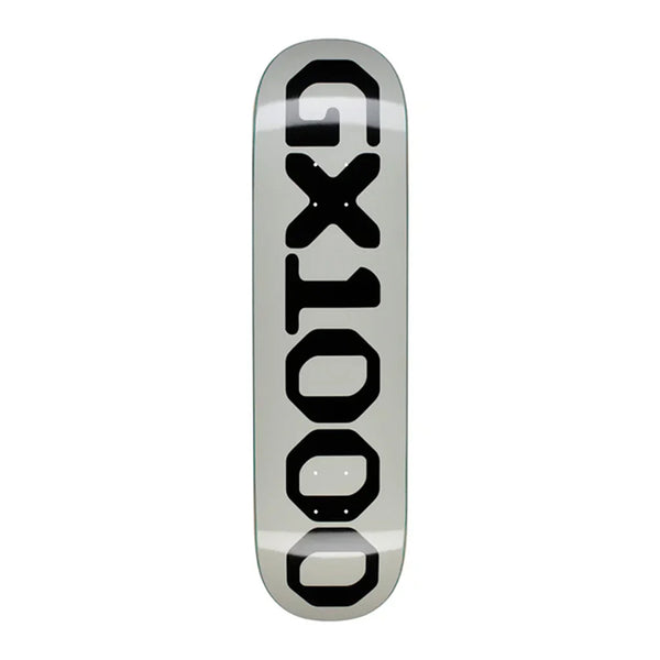 GX1000 | OG Logo Skateboard Deck. Grey/8.25" x 31.75" Available Online and in Store at Momentum Skateshop In Cottesloe, Western Australia. Shop Online Now: www.momentumskate.com.au