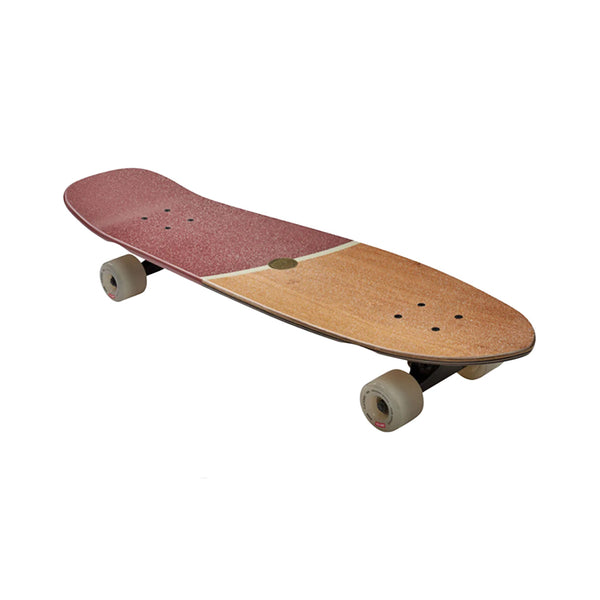 Globe | Tracer Neue Cruiser Skateboard. Cherry-Acorn / 30.5" x 8.75" Available Online and in Store at Momentum Skateshop In Cottesloe, Western Australia. Shop Online Now: www.momentumskate.com.au