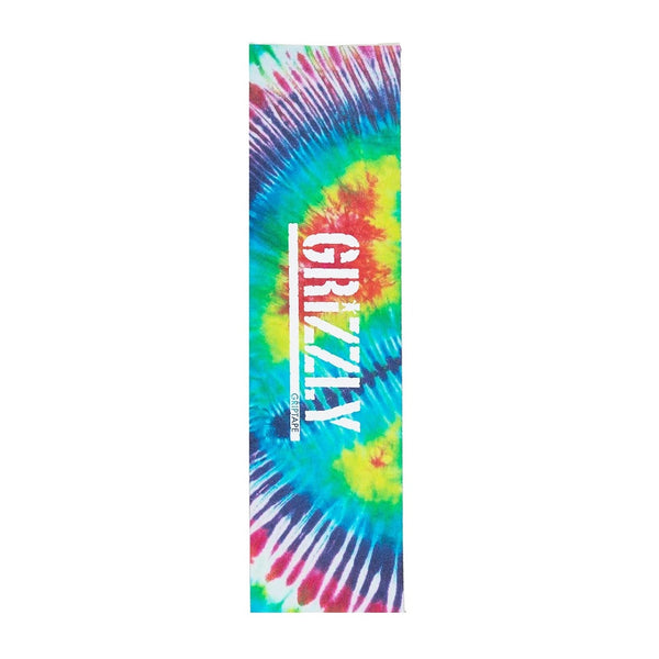 Grizzly | Tie Dye Skateboard Griptape Sheet. Assorted / 9" x 33" Available Online and in Store at Momentum Skateshop In Cottesloe, Western Australia. Shop Online Now: www.momentumskate.com.au