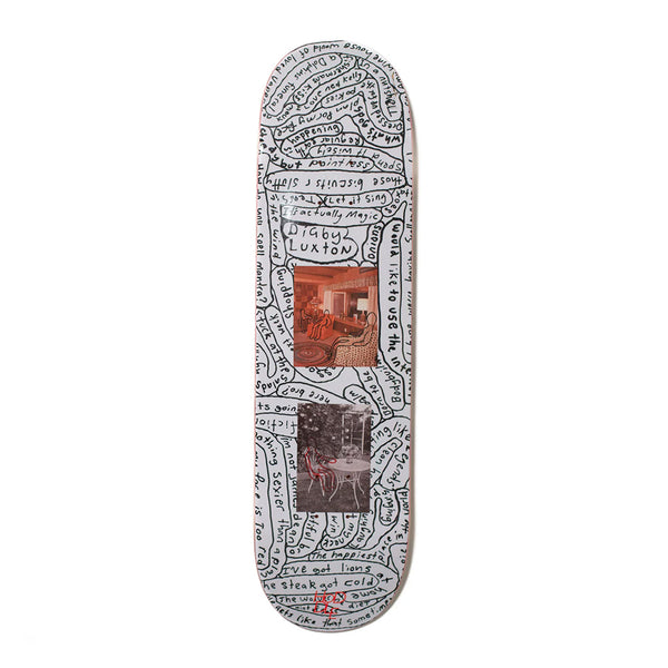 Hoddle x Digby Luxton | Banter Skateboard Deck. 8.5" x 32.5" Available Online and in Store at Momentum Skateshop In Cottesloe, Western Australia. Shop Online Now: www.momentumskate.com.au