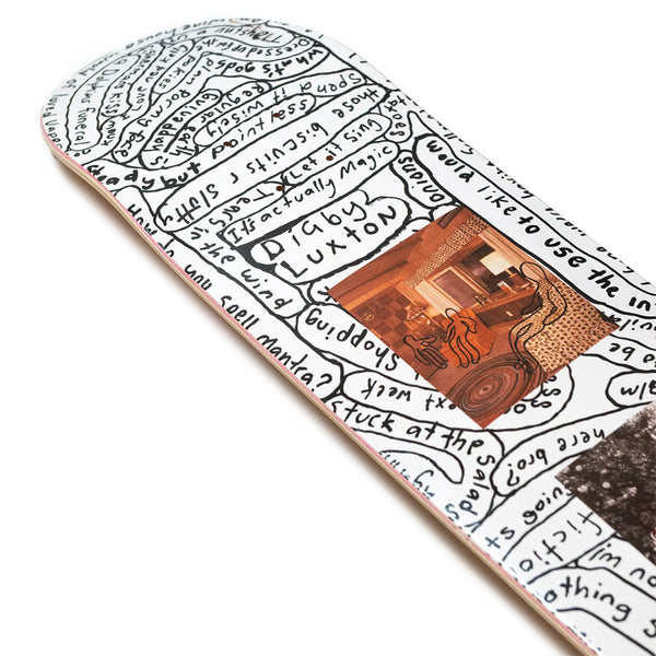 Hoddle x Digby Luxton | Banter Skateboard Deck. 8.5" x 32.5" Available Online and in Store at Momentum Skateshop In Cottesloe, Western Australia. Shop Online Now: www.momentumskate.com.au