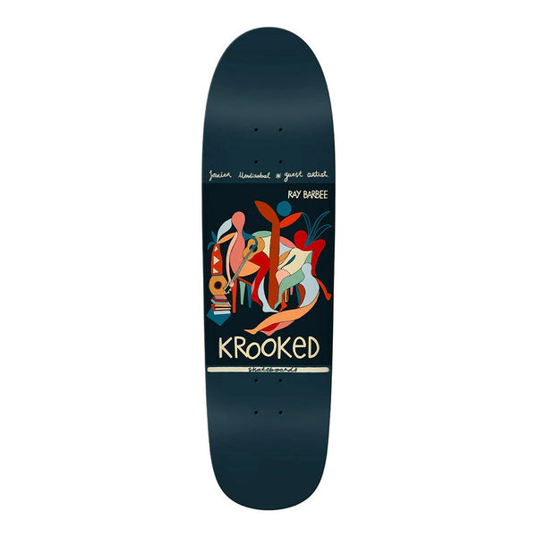Krooked x Ray Barbee | Little Postcard El Camino Shape Skateboard Deck. 8.88" x 32.15" Available Online and in Store at Momentum Skateshop In Cottesloe, Western Australia. Shop Online Now: www.momentumskate.com.au