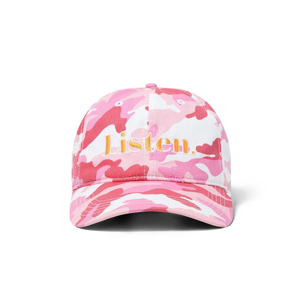 Listen | Pink Camo Cap Available Online and in Store at Momentum Skateshop In Cottesloe, Western Australia. Shop Online Now: www.momentumskate.com.au
