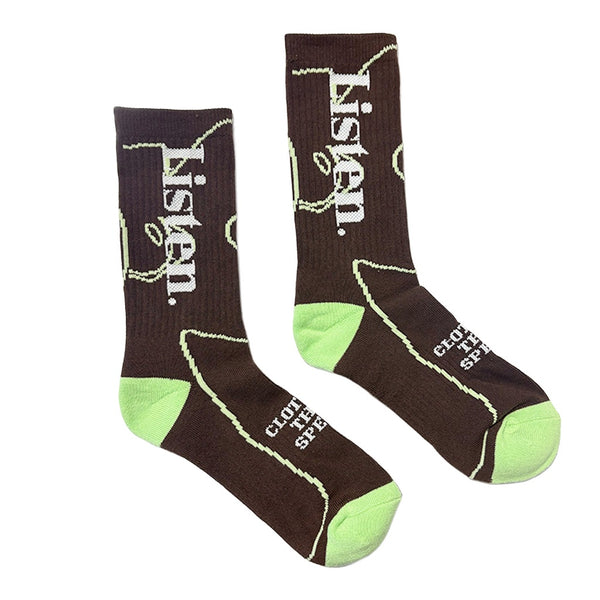 Listen | Signal Socks Available Online and in Store at Momentum Skateshop In Cottesloe, Western Australia. Shop Online Now: www.momentumskate.com.au