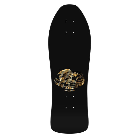 Powell Peralta x Bones Brigade x Mike McGill | Skull & Snake Series 16 Limited Reissue Skateboard Deck. Black-Gold Foil/10.0" x 30.58" Available Online and in Store at Momentum Skateshop In Cottesloe, Western Australia. Shop Online Now: www.momentumskate.com.au