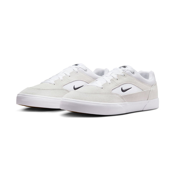 Nike SB | Malor Skate Shoes. White/Black-Summit White Available Online and in Store at Momentum Skateshop In Cottesloe, Western Australia. Shop Online Now: www.momentumskate.com.au