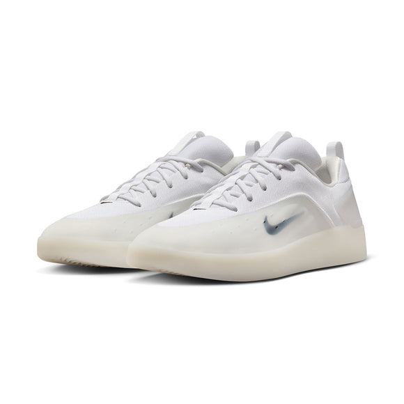 Nike SB x Nyjah Huston | Zoom Nyjah 4 Mens Skate Shoes. White/Black-White-Black Available Online and in Store at Momentum Skateshop In Cottesloe, Western Australia. Shop Online Now: www.momentumskate.com.au