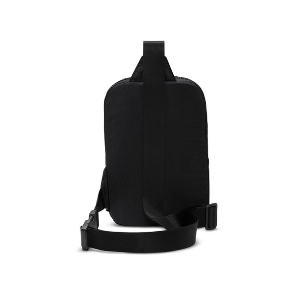 Nike | Aura 5 Litre Crossbody Bag. Black/Black/Matt Silver Available Online and in Store at Momentum Skateshop In Cottesloe, Western Australia. Shop Online Now: www.momentumskate.com.au