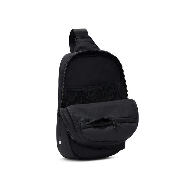 Nike | Aura 5 Litre Crossbody Bag. Black/Black/Matt Silver Available Online and in Store at Momentum Skateshop In Cottesloe, Western Australia. Shop Online Now: www.momentumskate.com.au