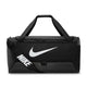 Nike | Brasilia 9.5 Large 95 Litre Training Duffel Bag. Black/Black/White Available Online and in Store at Momentum Skateshop In Cottesloe, Western Australia. Shop Online Now: www.momentumskate.com.au
