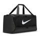 Nike | Brasilia 9.5 Large 95 Litre Training Duffel Bag. Black/Black/White Available Online and in Store at Momentum Skateshop In Cottesloe, Western Australia. Shop Online Now: www.momentumskate.com.au