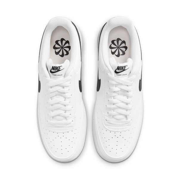Nike | Court Vision Lo Next Nature Shoes. White/Black-White Available Online and in Store at Momentum Skateshop In Cottesloe, Western Australia. Shop Online Now: www.momentumskate.com.au