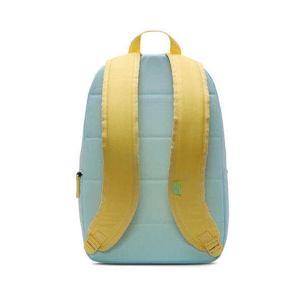 Nike | Heritage Swooshy 25 Litre Backpack. Glacier Blue/Soft Yellow/Lemon Twist Available Online and in Store at Momentum Skateshop In Cottesloe, Western Australia. Shop Online Now: www.momentumskate.com.au